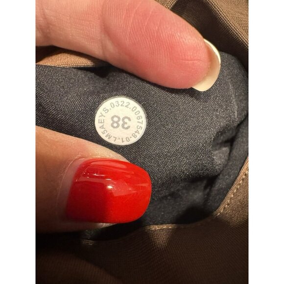 Lululemon Commission Classic-Fit Pant Warpstreme Dark Mocha 38x33 EUC - Picture 6 of 6